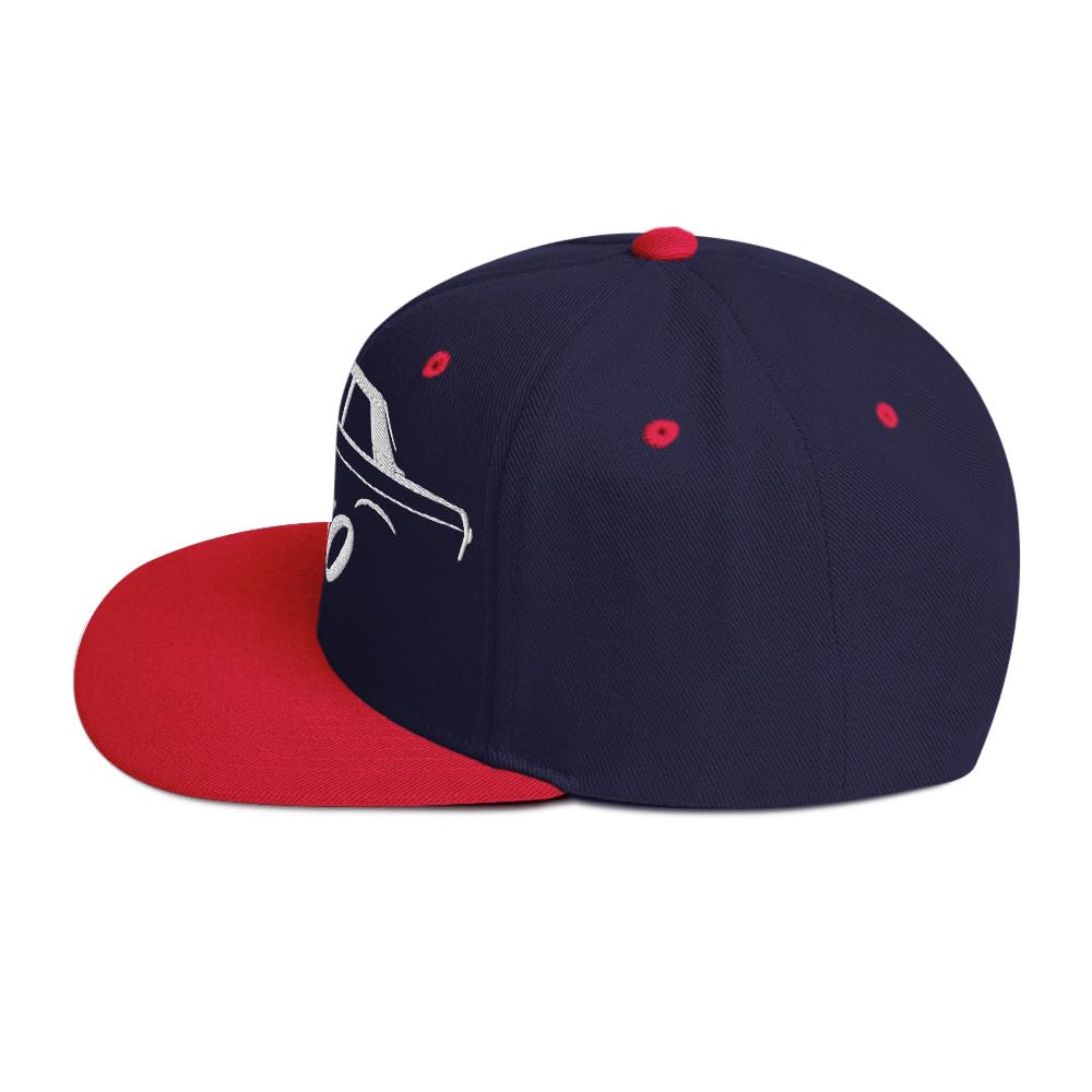 Datsun 510 japoński klasyczny samochód JDM Fans czapka snapback na pokazy samochodowe
