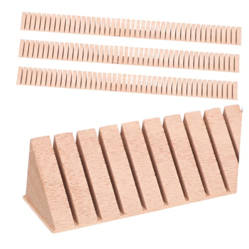 Toddmomy Guitar Strip Wood Guitar Inlay Lining 3pcs Binding for Acoustic Instruments