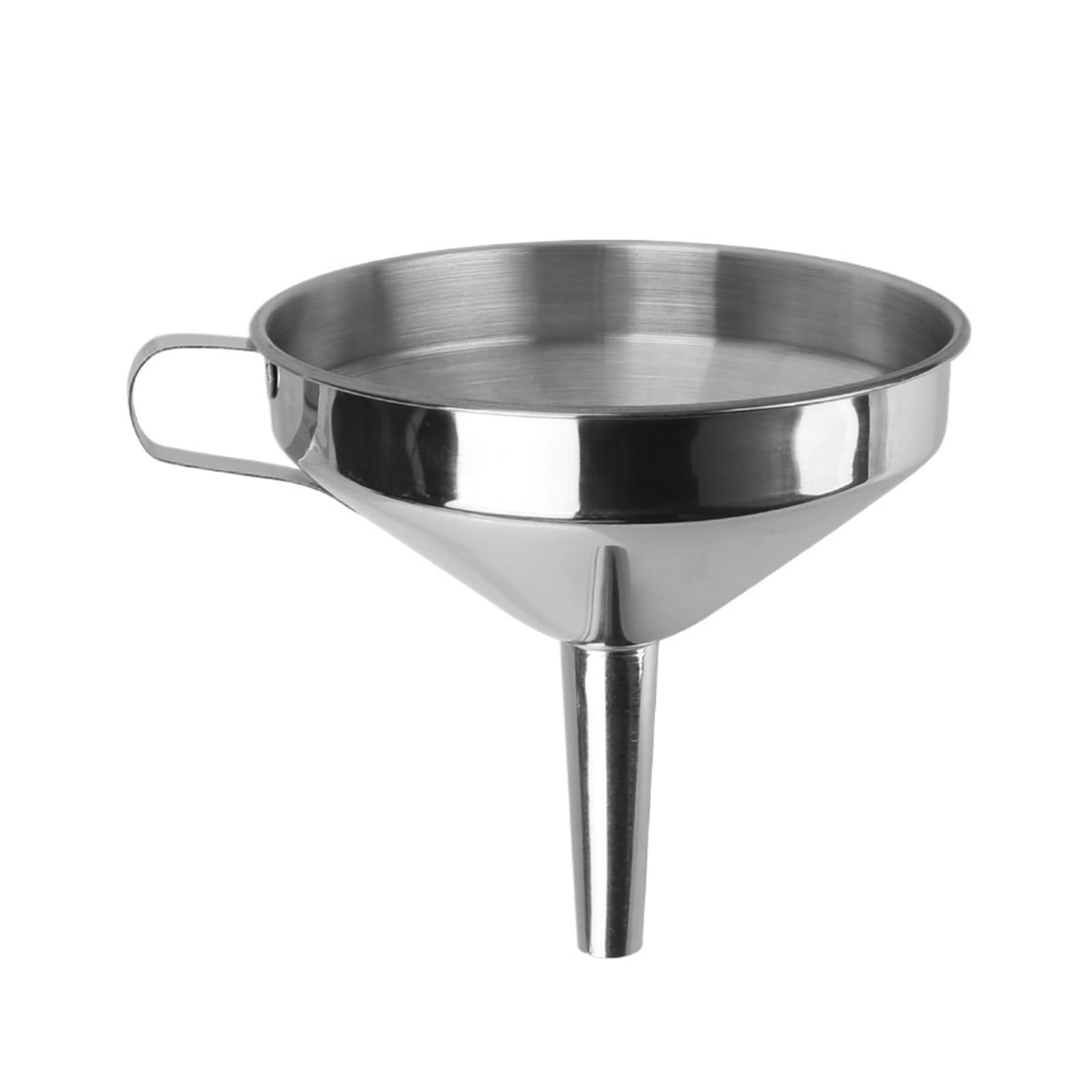 Con filtro staccabile for l'inscatolamento di utensili da cucina Imbuto in metallo Bar in acciaio inossidabile Imbuto for fiaschetta for olio di birra for vino Imbuto Da Cucina (Color : 02)