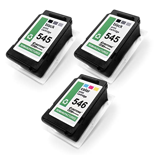 Cartouche compatible Canon MX494 MX495 pack 3 remplace PG545XL CL546XL encre imprimante CMYK