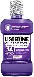 LISTERINE® Cuidado Total 14 Benefícios em 1 Enxaguante Bucal, 250mL