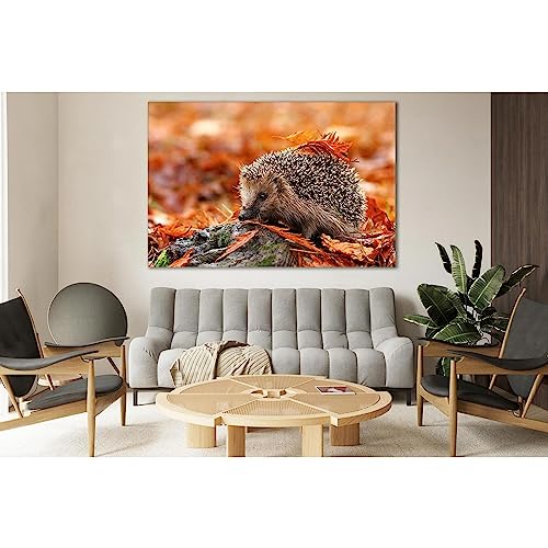 Cuadro erizo ZELLART WTD SL626 de 90x60 cm para tapar imperfecciones de pared