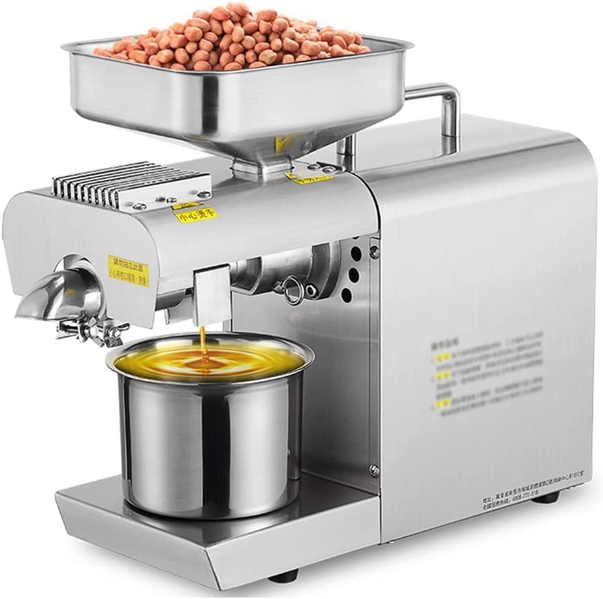 Smart Commercial Home Oil Press, Automatic Nut Seed Crusher Olive Oil Press, Electric Oil Press
