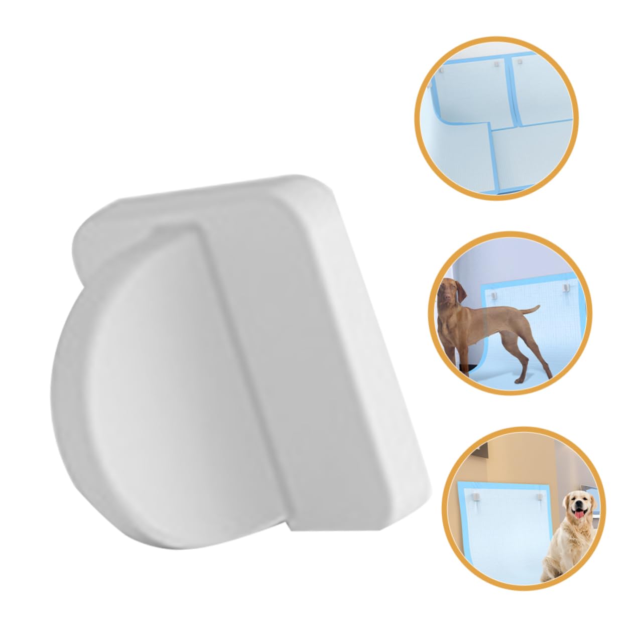 VANZACK 4pezzi Per Traversine Per Traversina Design Adesivo e Facilità Installazione Fissaggio e Stabile Per