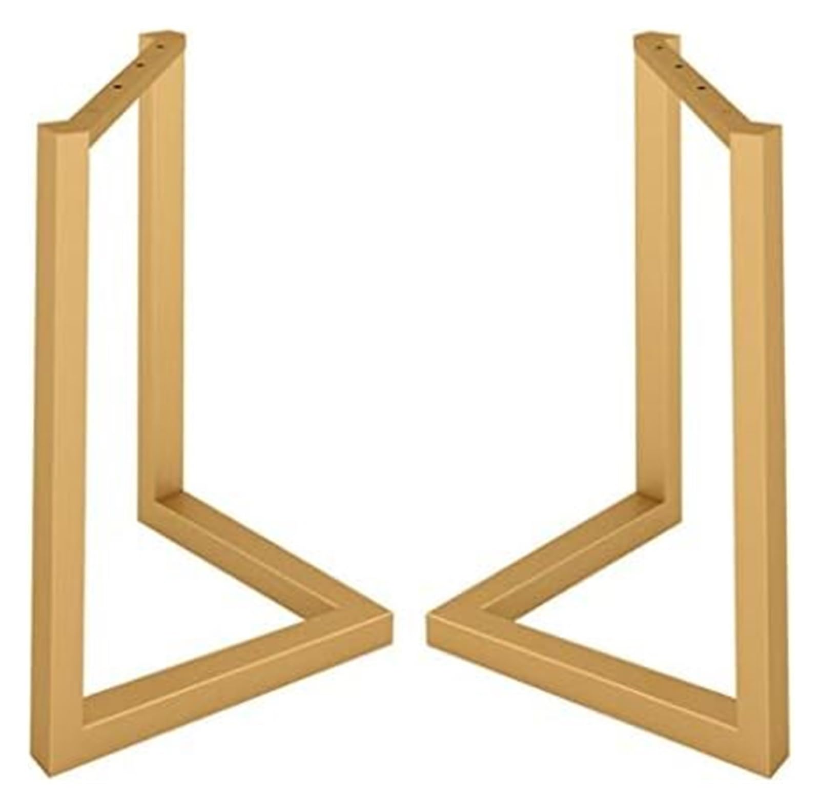 Gambe per Tavolo, Gambe da Tavolo, Gambe Tavolo, Gambe del tavolo di ricambio Gambe for scrivania in tubo quadrato for impieghi gravosi Gambe for mobili for tavolino da caffè, tavolo da pranzo(Gold,70