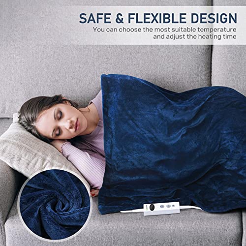 Heizdecke DISUPPO 180 x 130 cm mit Abschaltautomatik und Flanell