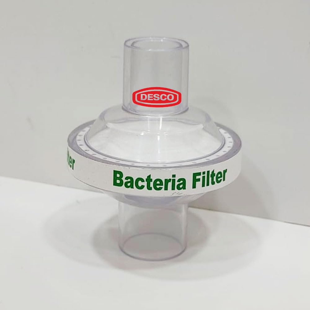DESCO Suction Bacteria Filter for Suction Machine Respiratory Exerciser (Pack of 1) (B0CBVMKSNL) Amazon Price History, Amazon Price Tracker
