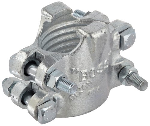 Image of Dixon B34 Plated Iron Boss Clamp, 2-1 /2 inch Hose ID, 3-32 /64 inch - 3-60 /64 inch Hose OD