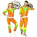 Produktbild W WIDMANN MILANO Party Fashion - Kostüm Trainingsanzug, Jacke und Hose, 80er Jahre Outfit, Jogginganzug für Karneval & Party
