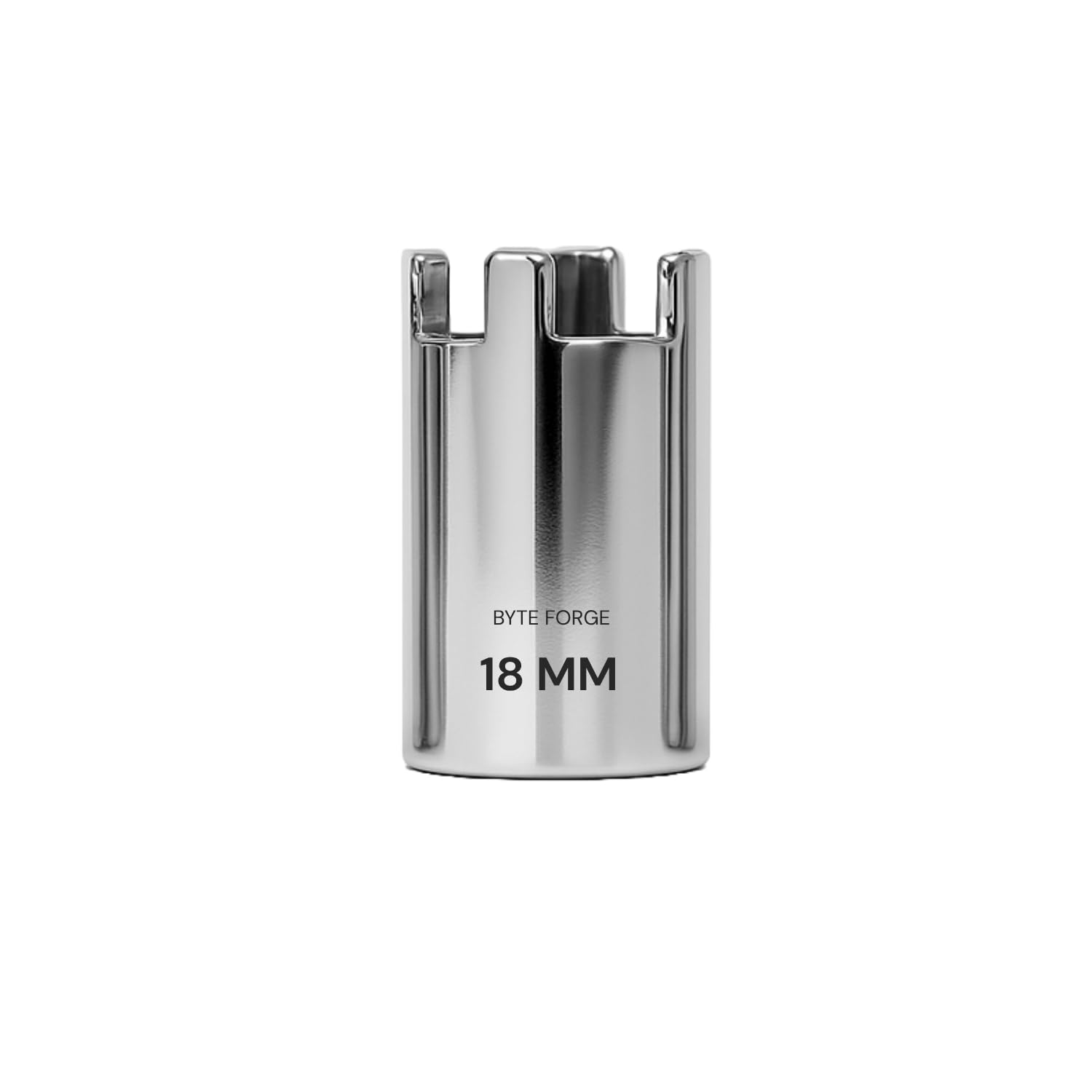 BYTE FORGE 18mm Hardened Chrome Vanadium Steel Professional Quality Clutch Nut Socket-image-36