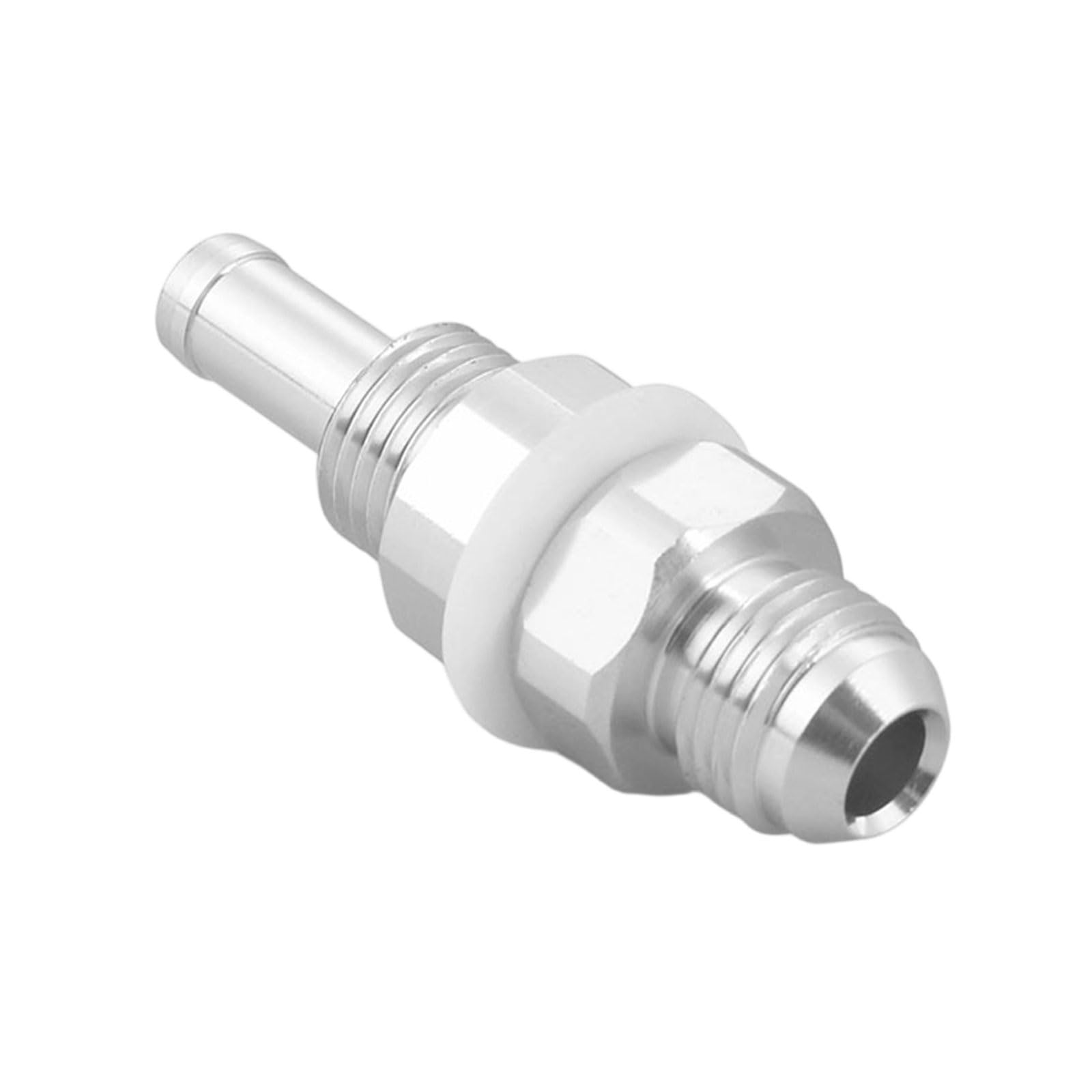 6061 Aluminum AN6 Male to 8mm Bulkhead Fitting for Automotive Cell and Filter Associations Coal Structure Adapter