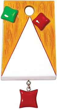 Polar X Hobbies Activities Corn Hole Bag TOSS Personalized Christmas Tree Ornament