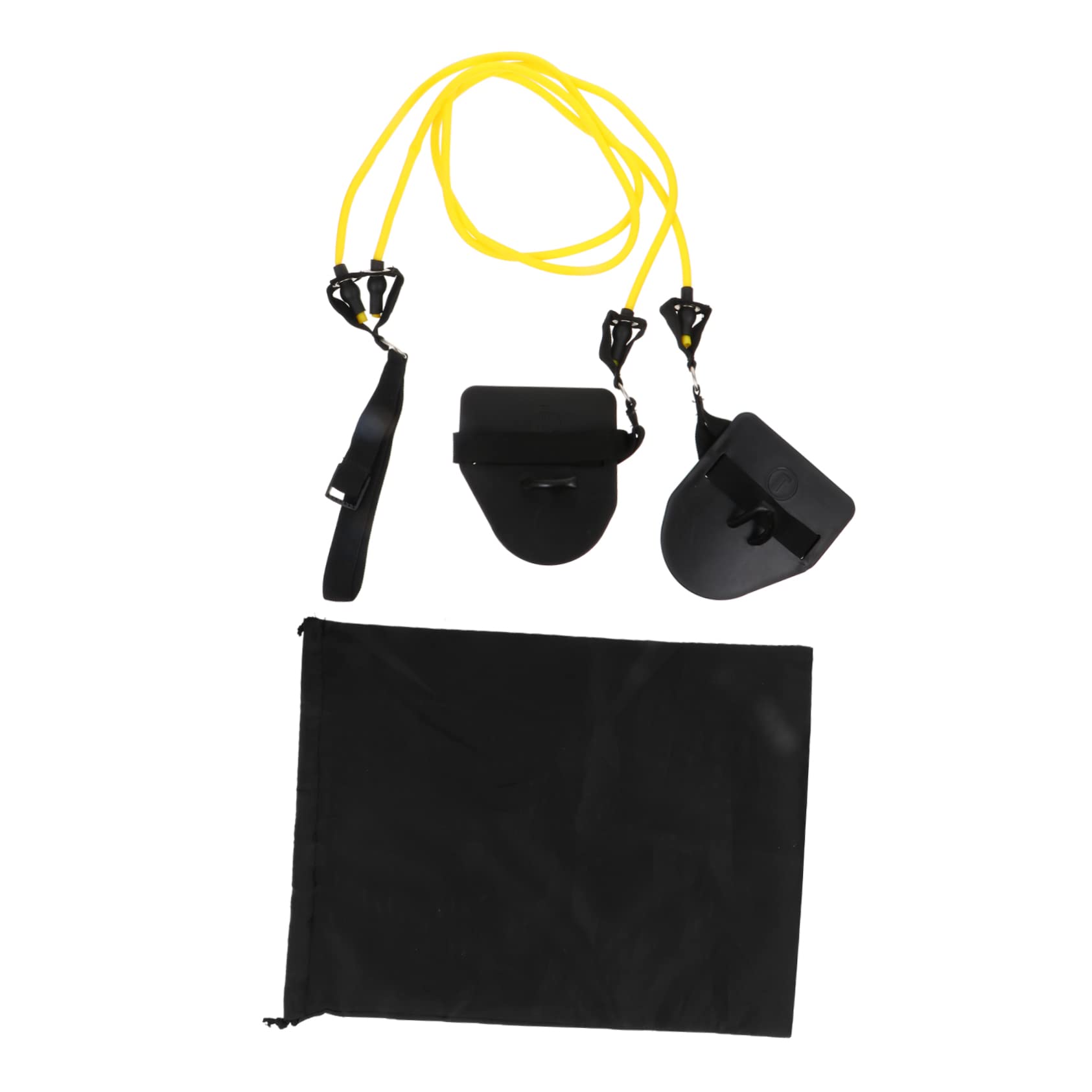 HANABASS Swim Resistance Training Equipment Swimming Resistance Belt Pool Exercise Equipment Yellow 20lb