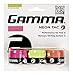 Gamma Overgrip Neon TAC 3er - Mango de Raqueta de Tenis, Color (Rosa/Orange/Gelb), Talla Standard