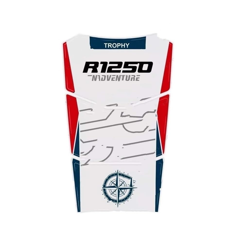 Motorcycle Accessories Epoxy Resin Stickers Fuel Tank Pad Protective Decal for R 1250 GS ADV Trophy 2022 2023 Tank Protection Stickers