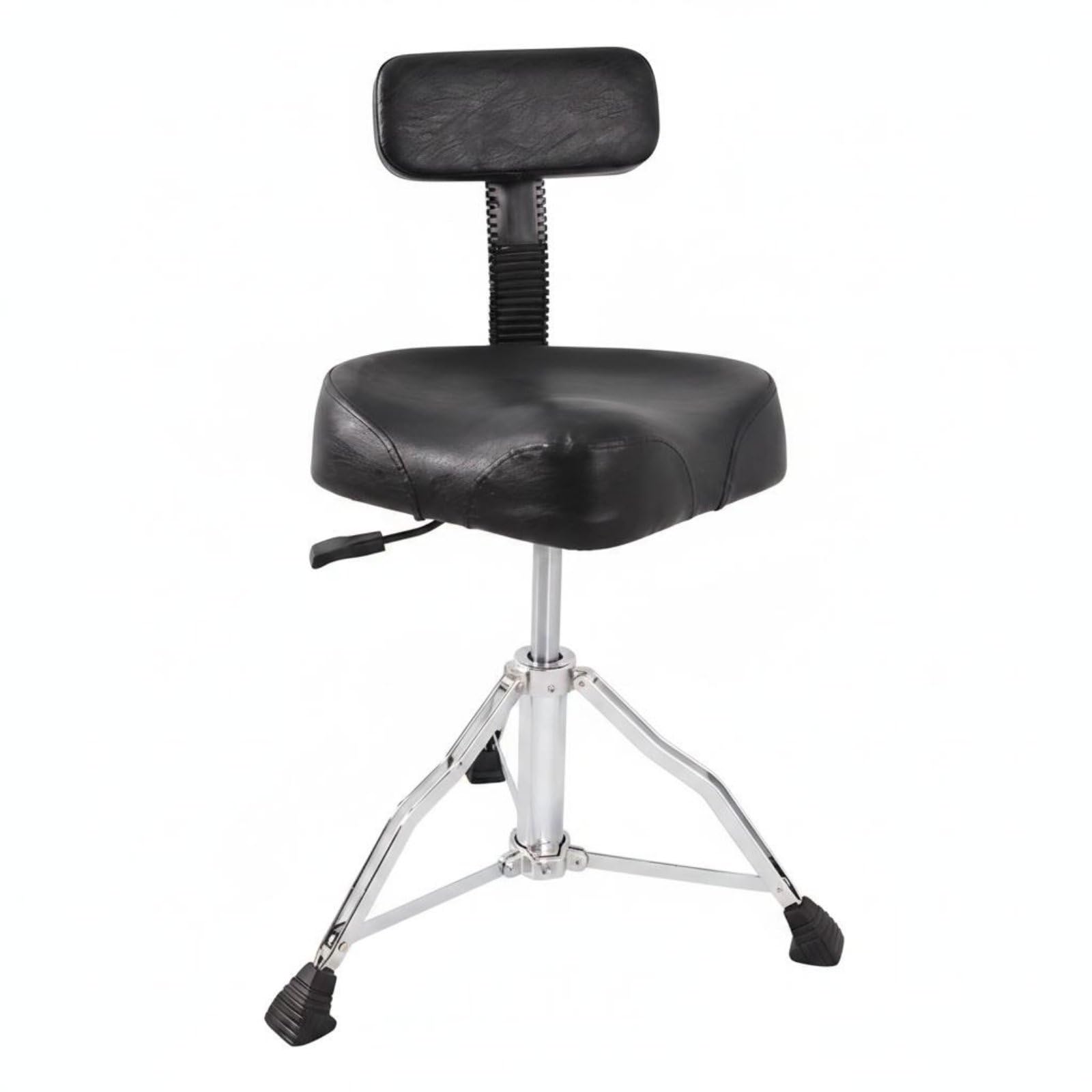 predolo Asiento de Batería Ajustable Taburete de Batería Silla de Batería Trono de Batería con Respaldo Acolchado de Esponja Altura Hidráulica Base Robusta