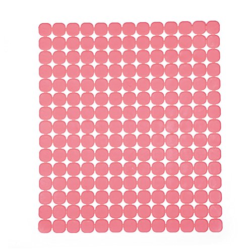 YIXNSW 12 sottobicchieri quadrati da 29 cm, in plastica, colore nero, per interni ed esterni, da giardino