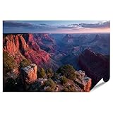 islandburner Premium Poster Grand Canyon Panorama bei 