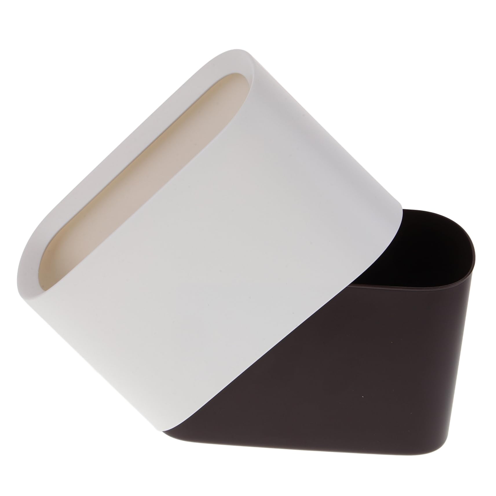 balacoo Cat Litter Scoop Holder Plastic White Cleaning Receptacle Litter Shovel Stand Pet Supply Easy to Dispose