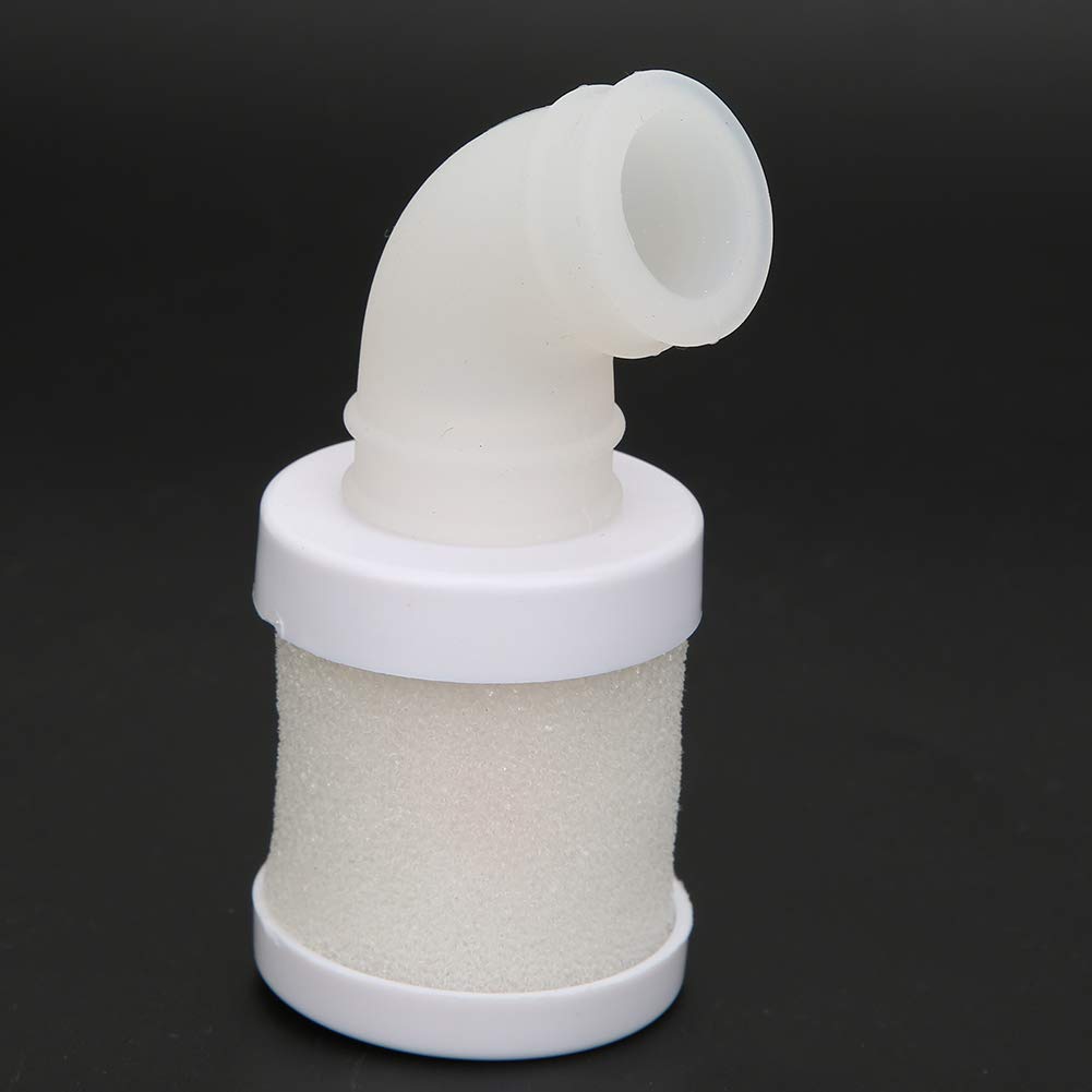 Mini Universal Engine Air Filter, Tightly Connect Mini RC Car Air Filter HSP 1/8 94087 94762 RC (White)