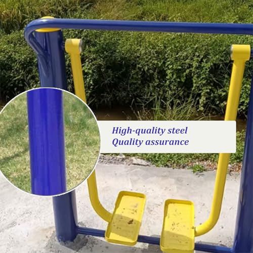 Image of Walking Treadmill,Standing Pedal Exerciser,Adjustable Workout Equipment with Non-slip Pedals,No Assembly Required Strength Training Equipment for Schools, Parks,Communities