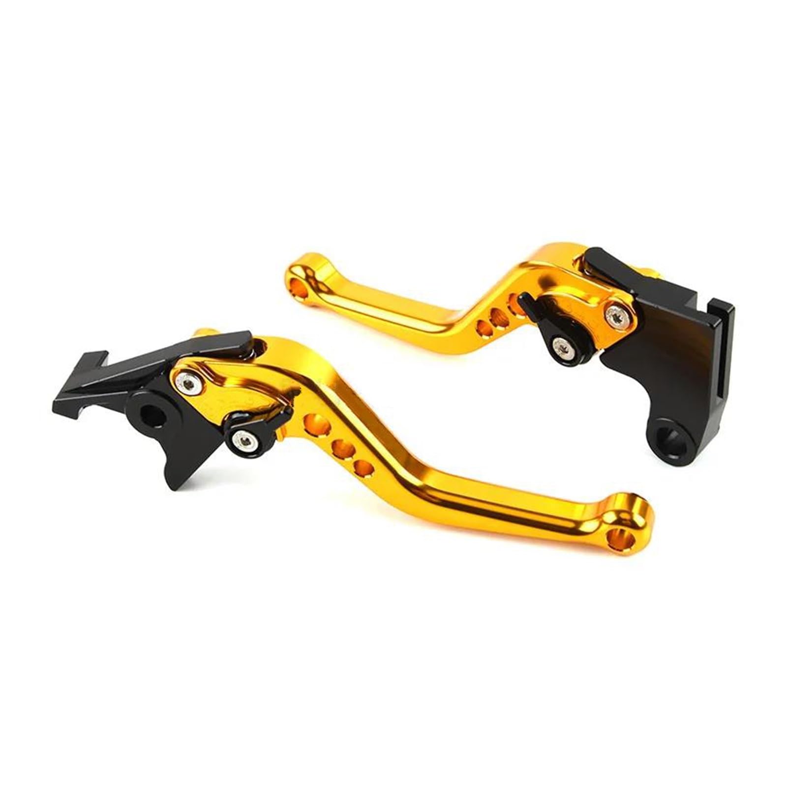 HEYHELLNIN for Triumph Bonneville T100/T120 Bobber Speedmaster Scrambler 900 Short Brake Clutch Levers Motorbike Brake Levers(T)