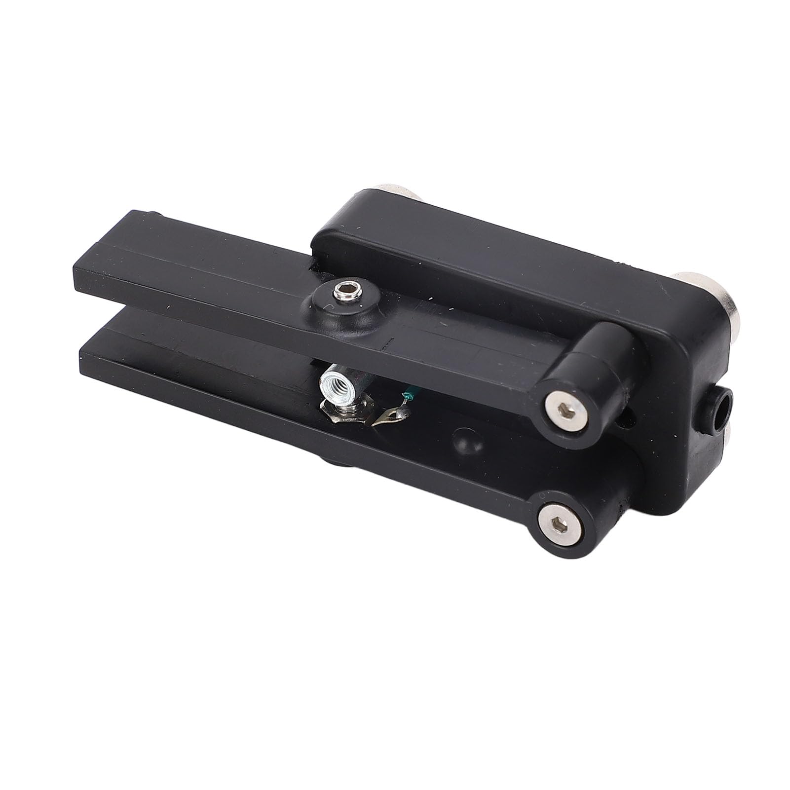 YWBL-WH Llave de Telégrafo de Doble Paleta con Base Magnética y Cable de 3,5 Mm para Práctica de Código Morse de Radioaficionado, Carcasa de ABS Portátil CW Keyer