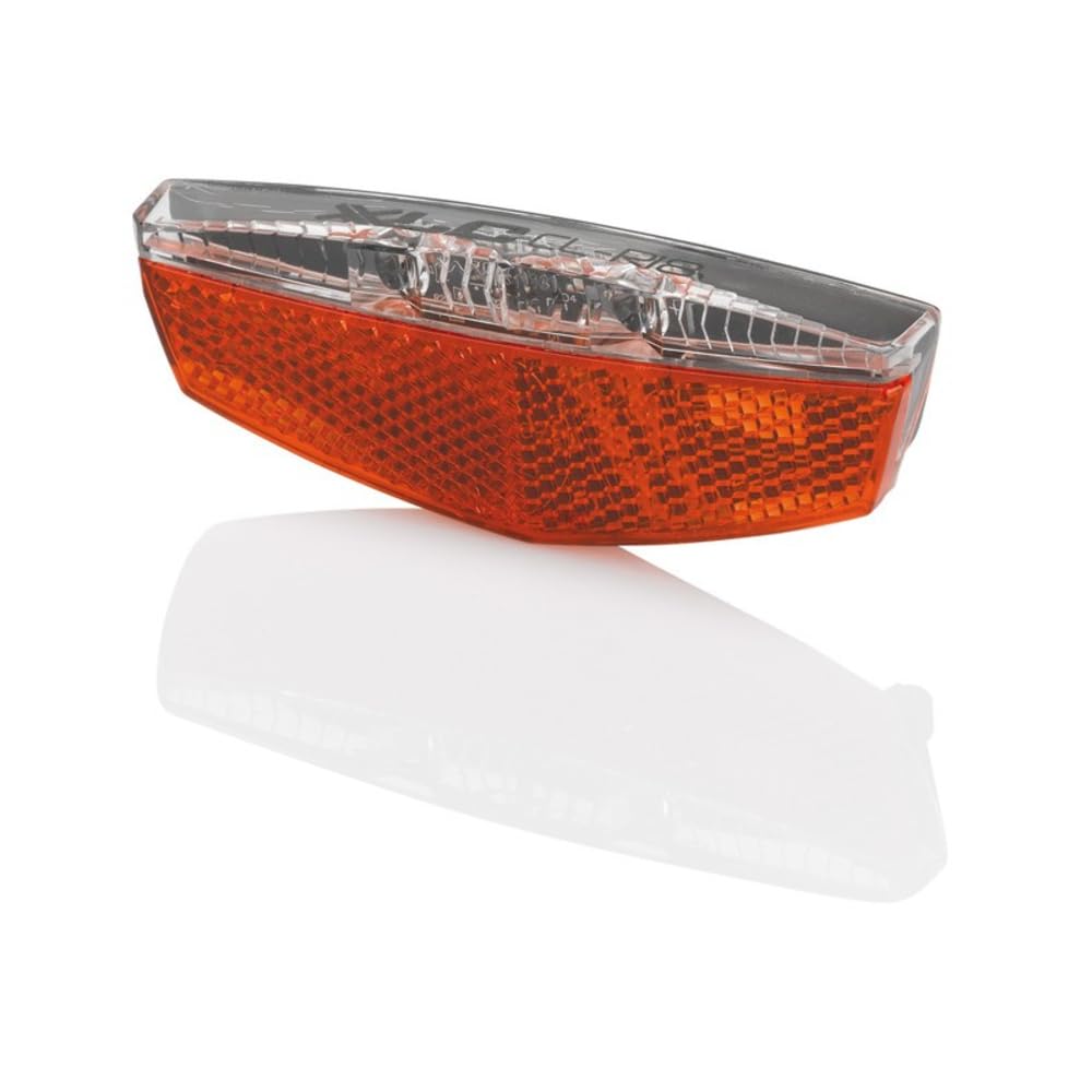 XLC Unisex - Adult CL-R17 LED Rear Light for Pannier Rack, Black, One Size