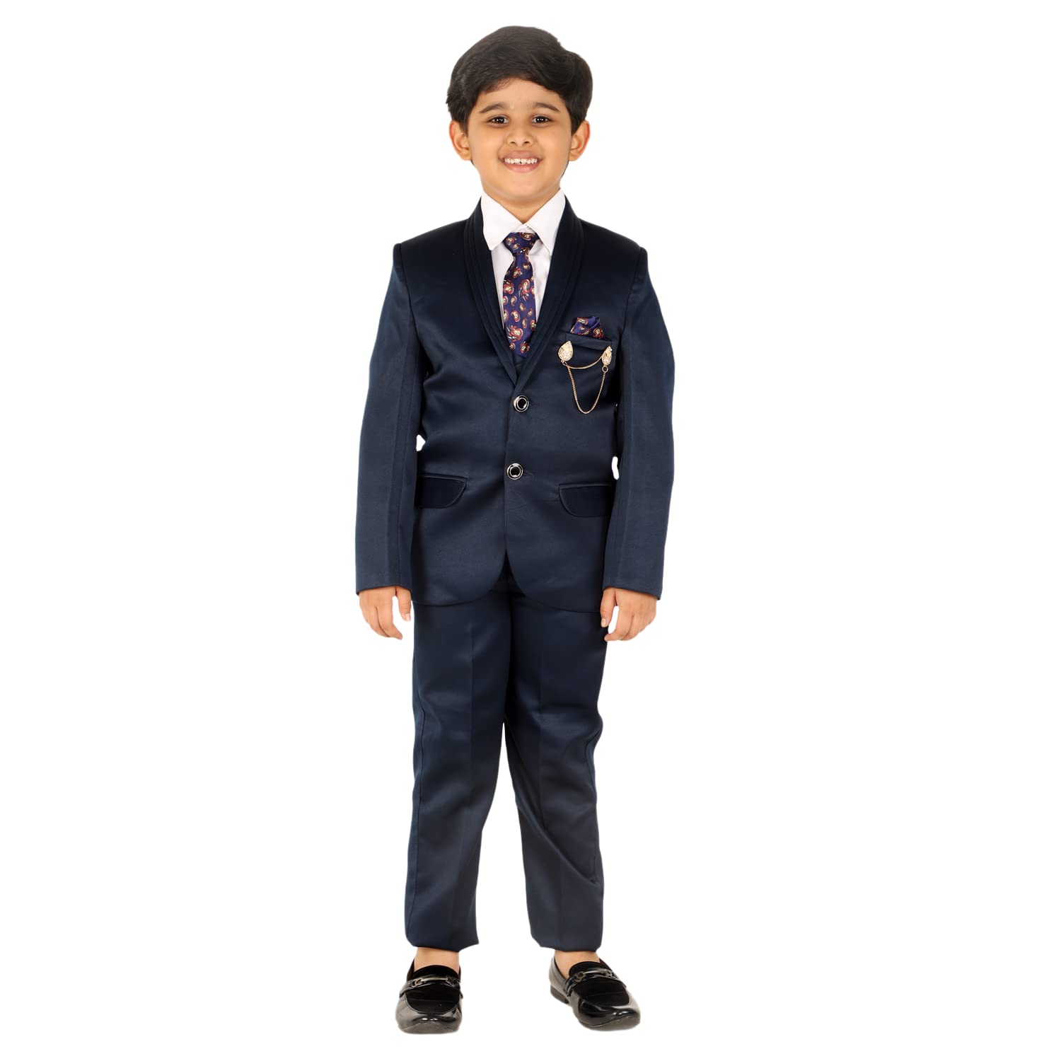 Pro-Ethic Style DeveloperBoy's 5 Piece Suit Set Cotton Checked Pattern