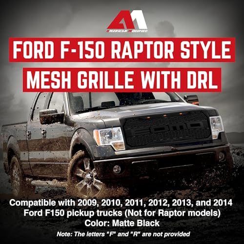 image for AM AMERICAN MODIFIED AMERICAN MODIFIED Front Grille Compatible with 20