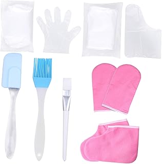 Beavorty 1 Conjunto De Cuidados As Mãos E Os Pés Cera De Parafina Para Banho De Mãos Conjunto De Spa Luvas De Parafina Cobertura De Cera De Parafina Luvas De Parafina Suprimentos Para