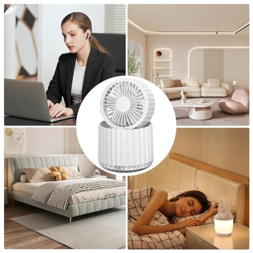 Pulvérisateur d'eau pour table et ventilateur de table USB compact
