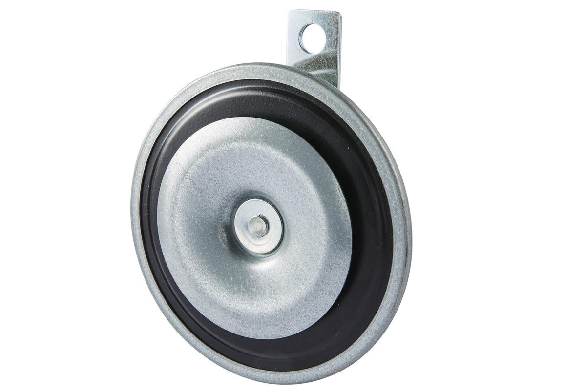 HELLA 3BA 002 768-771 Signal Horn - B36 - 48V - 116dB(A) - Frequency Range: 335Hz - Low Tone - Signal Horn - Housing Colour: Grey - Flat Plug-in Connector