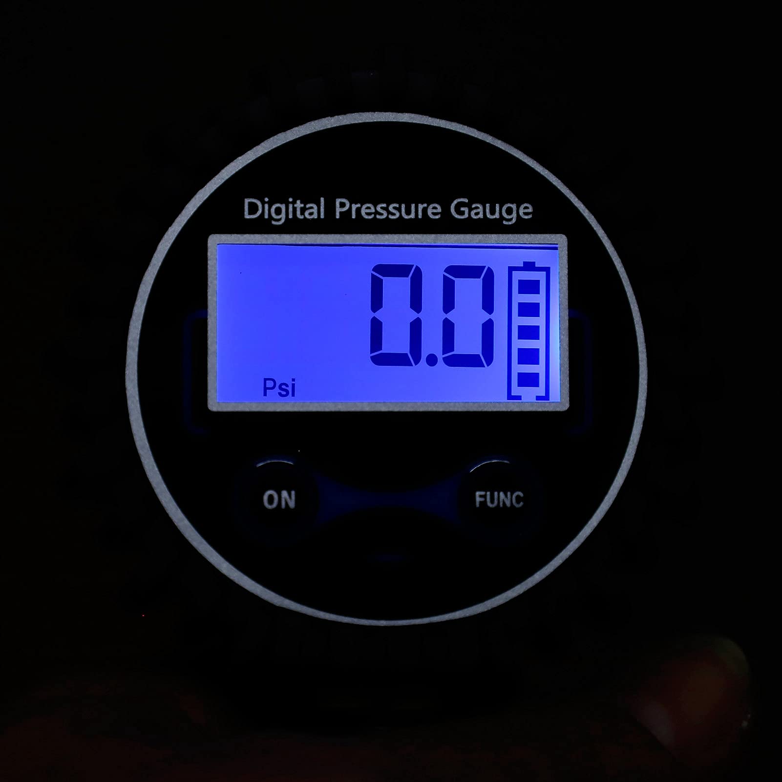 Manomètre Numérique LCD pour Pneus, Surveillance du Gonfleur, 100 PSI, Mandrin D'air et Accessoires de Compresseur, Connexion Rapide, Accessoires de Camion et de Voiture
