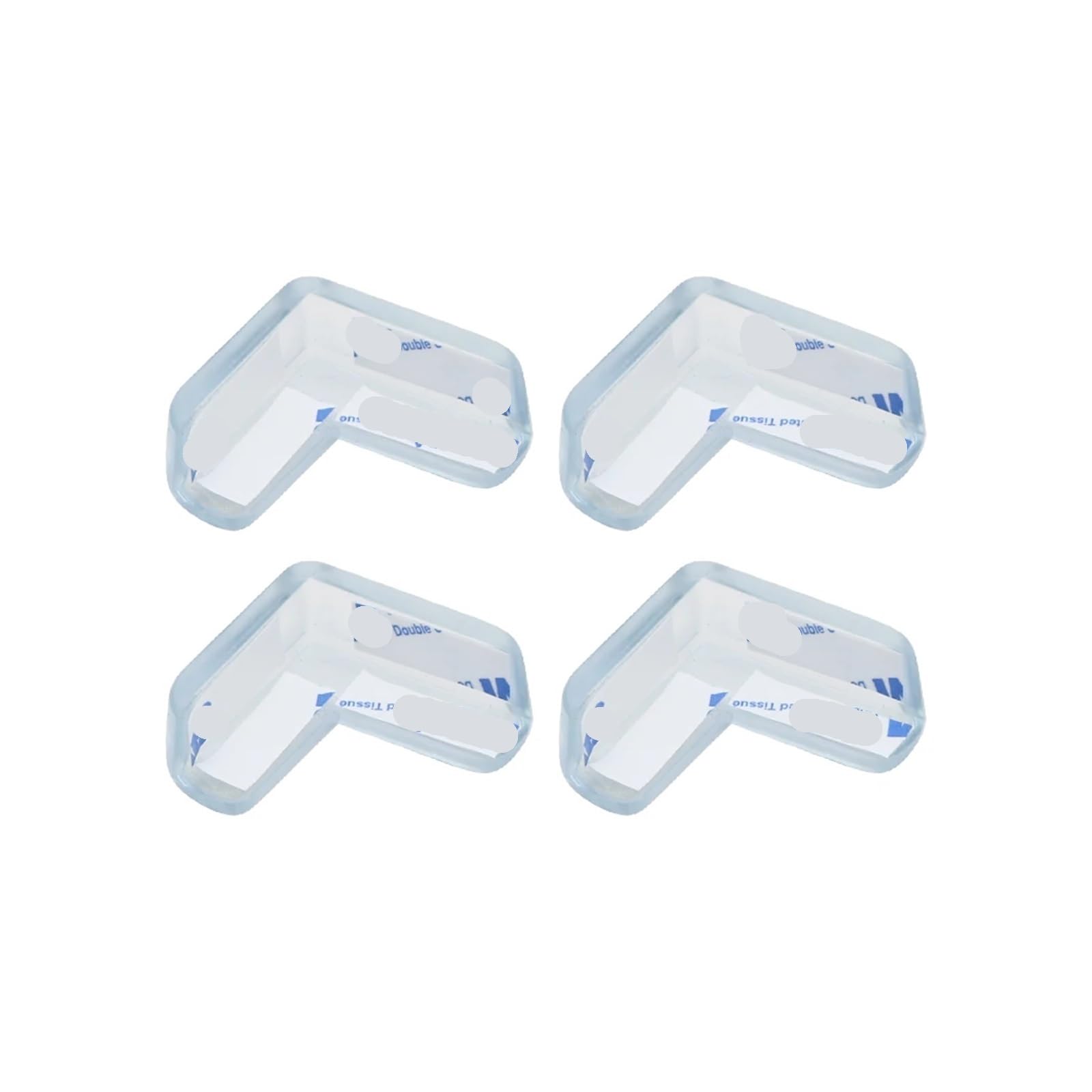 WDWDW Corner Edge Table Protectors Children Safety Silicone Furniture Protection Transparent Anti Collision Guards