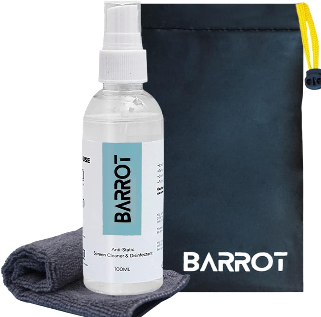 Buy LAZI Combo 100ml Laptop Screen Cleaning Liquid and Cloth with Keyboard Cleaning Gel for PC