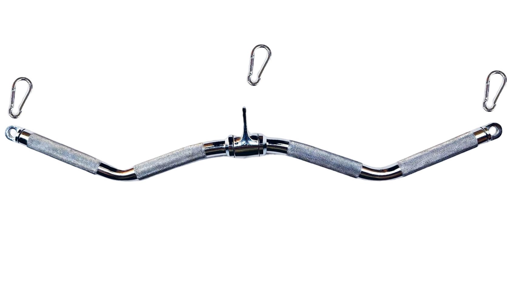 Wide Grip LAT Pull Down, Fitness Lat Tricep Press Down Bar, Curl Straight Bar, Cable Machine Attacco per allenamento di forza, tricipiti e bicipiti, multi palestra