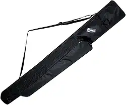 Bolsa para Varas Porta Varas 65cm Preto Case Estojo Carretilhas Molinete Telescópica com Alça Proteção