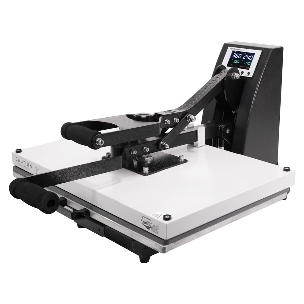 15.2x11.6 Inch Heat Press Machine With Digital Control – Slide-Out Drawer For T-Shirts & Sublimation