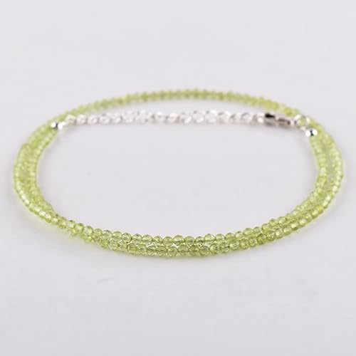 Miniatura 93 de Natural Moonstone Gemstones Choker Necklace, Faceted Rounds Beads, Silver Plated Jewelry, Healing Crystals, Birthday, Handamde, Minimalist, Women