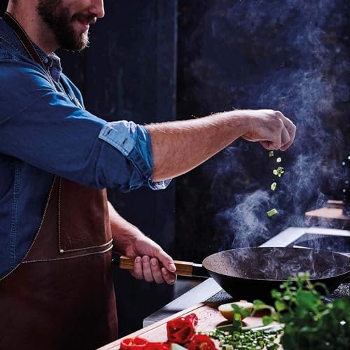 Wok de hierro para cocinar 40cm miniatura 2