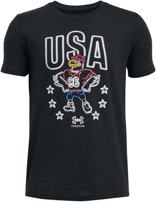 Under Armour Boys' Freedom Energy Short Sleeve Graphic T Shirt
