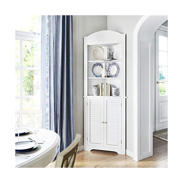 RiverRidge Ellsworth Collection Tall Corner White The