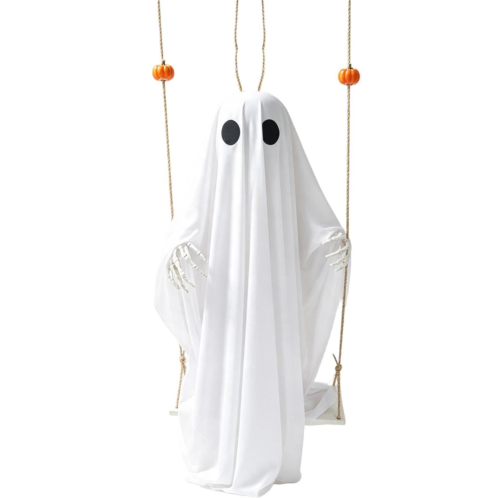 Outdoor Halloween duch pilot zdalnego sterowania podświetlany duch huśtawki