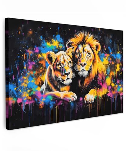 MuchoWow© Bild auf Leinwand Groß 120x80 cm XXL Schlafzimmer Bilder...