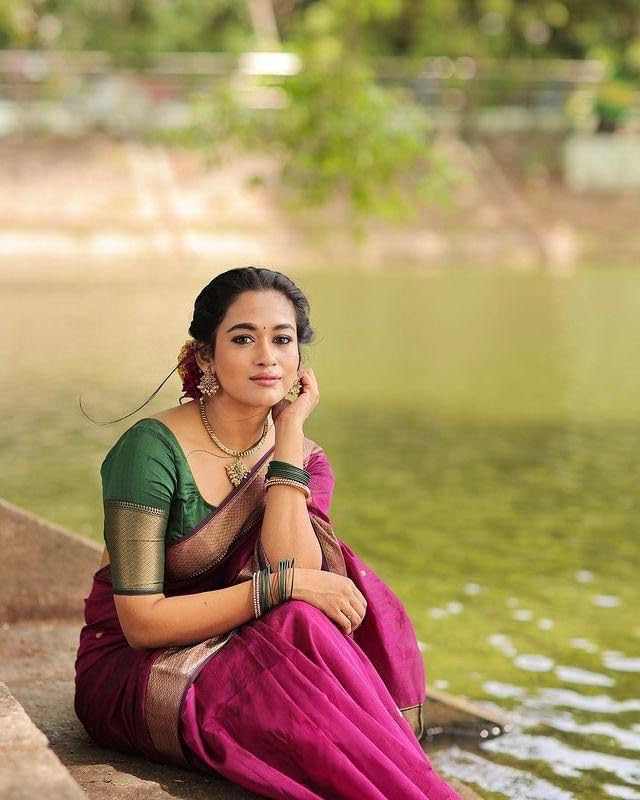Image of Women's Cotton Soft Silk Sarees | Jamdani Cotton Saree With Attach Unstitched Blouse Piece
