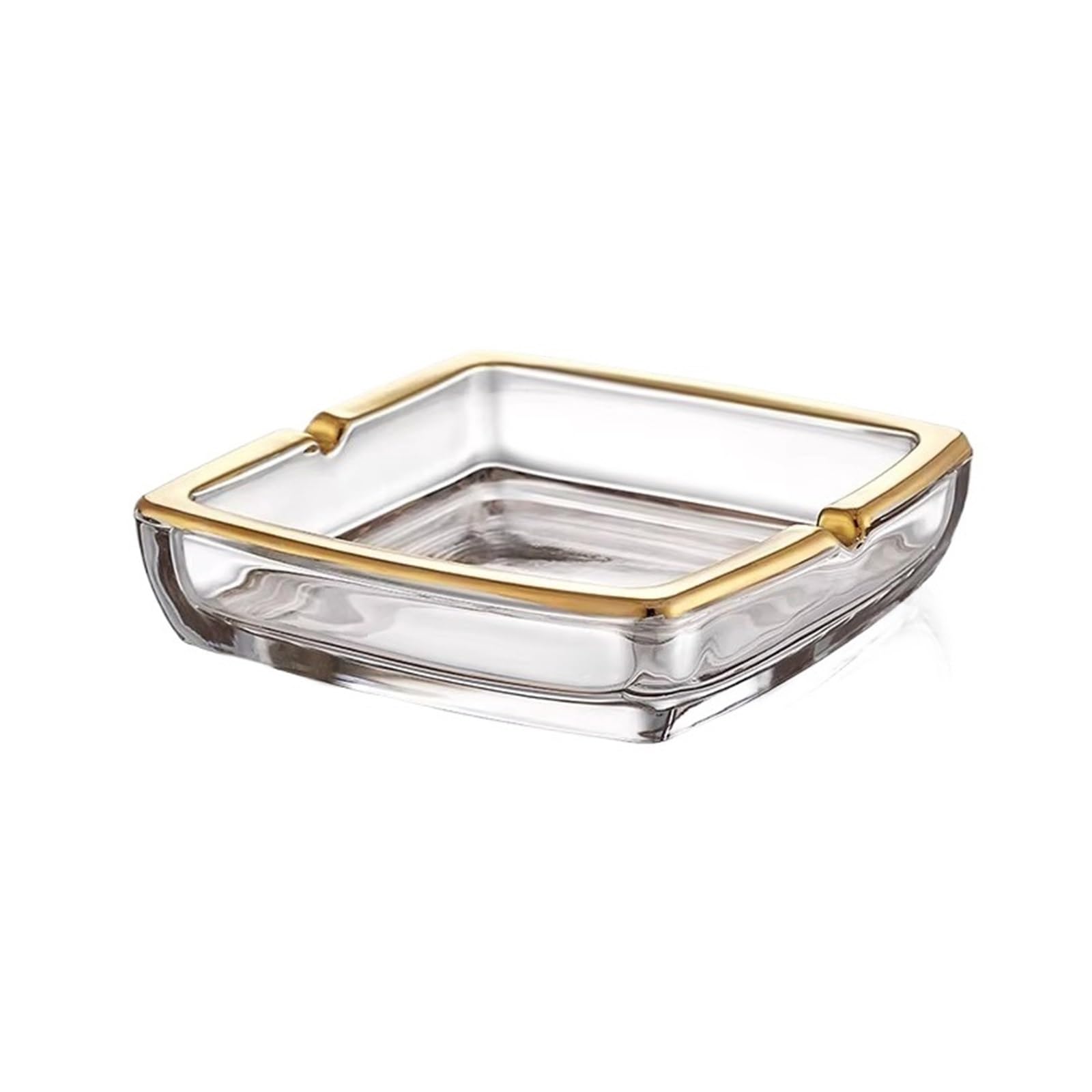 Cigarettes Ashtrays Crystal Glass Ashtray for Office Decoration
