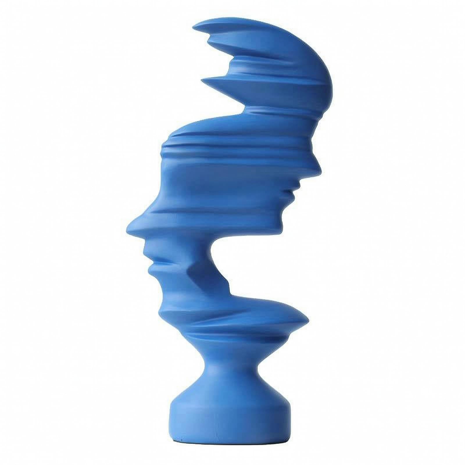 KESOTO Figura Humana Resina Abstracto | Acabado Mate Elegante, Estatua Resina, para Recibidor, L