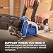 Kreg Rebel 20V Ionic Drive Pocket-Hole Joiner Kit - With 20V Blue Ion Charger & 2Ah Battery Pack - Precision Joinery Tool for Woodworking & Carpentry - Accessible Woodworking Tools - KPTBRB100A