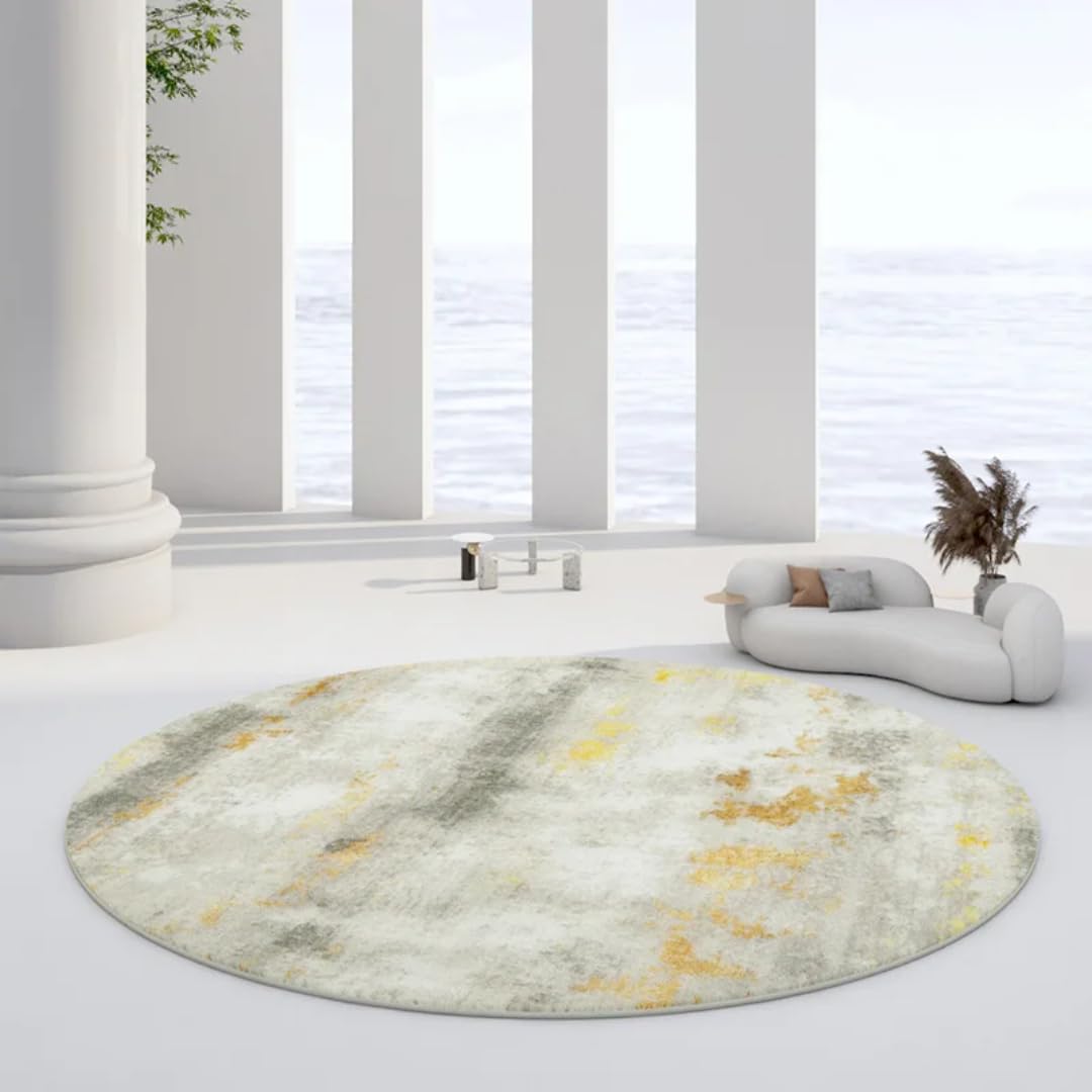 Tapis doux et épais 140 cm en peluche haut de gamme pour chambre